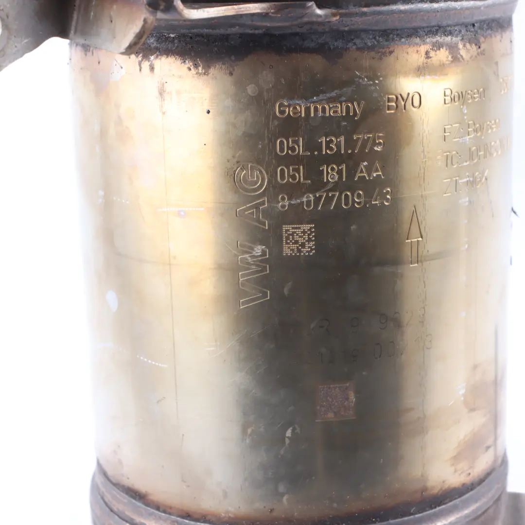 DPF Catalytic Converter to Audi Q5 FY A7 4G 3.0 TDI Diesel with Part number 05L131765Q Audi Q5 FY A7 4G 3.0 TDI Diesel DPF Catalytic Converter - SKU 05L131765Q - Part number 05L131765Q