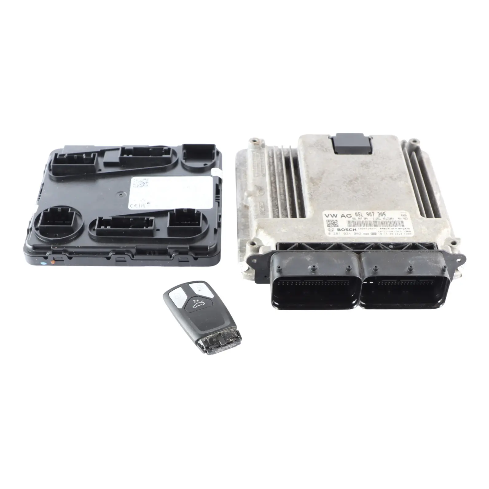 Audi A5 F5 2.0 TDI DEZE 163HP Motore ECU Kit BCM2 + Chiave 05L907309 