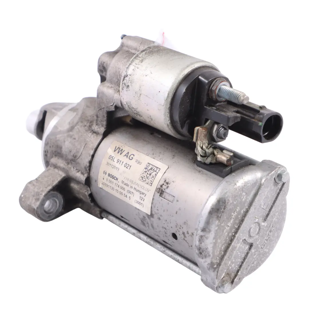 Audi A4 B9 A5 F5 2.0 Diesel Starter Motor Engine Valeo 0001174006 - SKU 05L911021 - Part number 05L911021