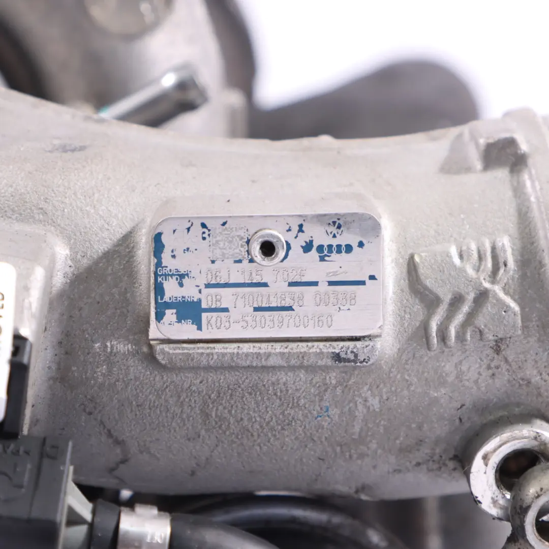 Sprężarka Turbina do Audi TT 8J 1.8 TFSI Turbo o numerze 06J145701R Audi TT 8J 1.8 TFSI Turbo Sprężarka Turbina - SKU 06J145701R - Numer Części 06J145701R