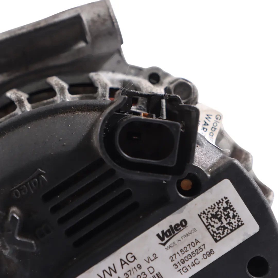 Audi Volkswagen Seat Skoda Gasolina Alternador Generador 14V 140A - SKU 06J903023D - Número de pieza 06J903023D