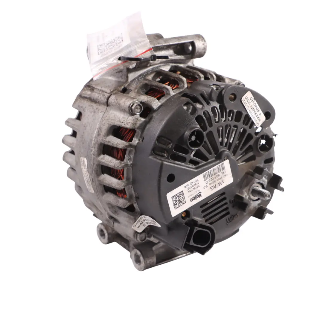 Audi Volkswagen Seat Skoda Benzyna Alternator Generator 14V 140A - SKU 06J903023D - Numer Części 06J903023D