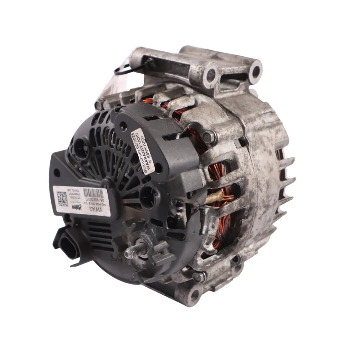 Audi Volkswagen Seat Skoda Benzyna Alternator Generator 14V 140A - SKU 06J903023D - Numer Części 06J903023D