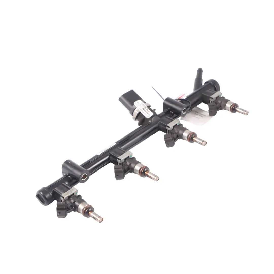 Audi S1 8X A3 8V 2.0 TFSI Petrol Engine Fuel Injection Rail Injectors - SKU 06K133681A - Part number 06K133681A