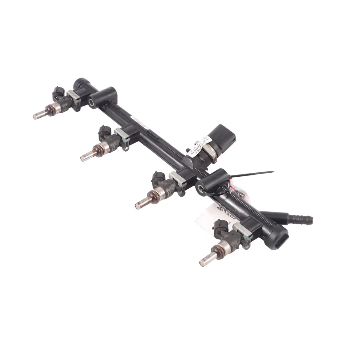 riel inyección combustible para motor para Audi S1 8X A3 8V 2.0 TFSI con número de pieza 06K133681A Audi S1 8X A3 8V 2.0 TFSI riel inyección combustible para motor - SKU 06K133681A - Número de pieza 06K133681A