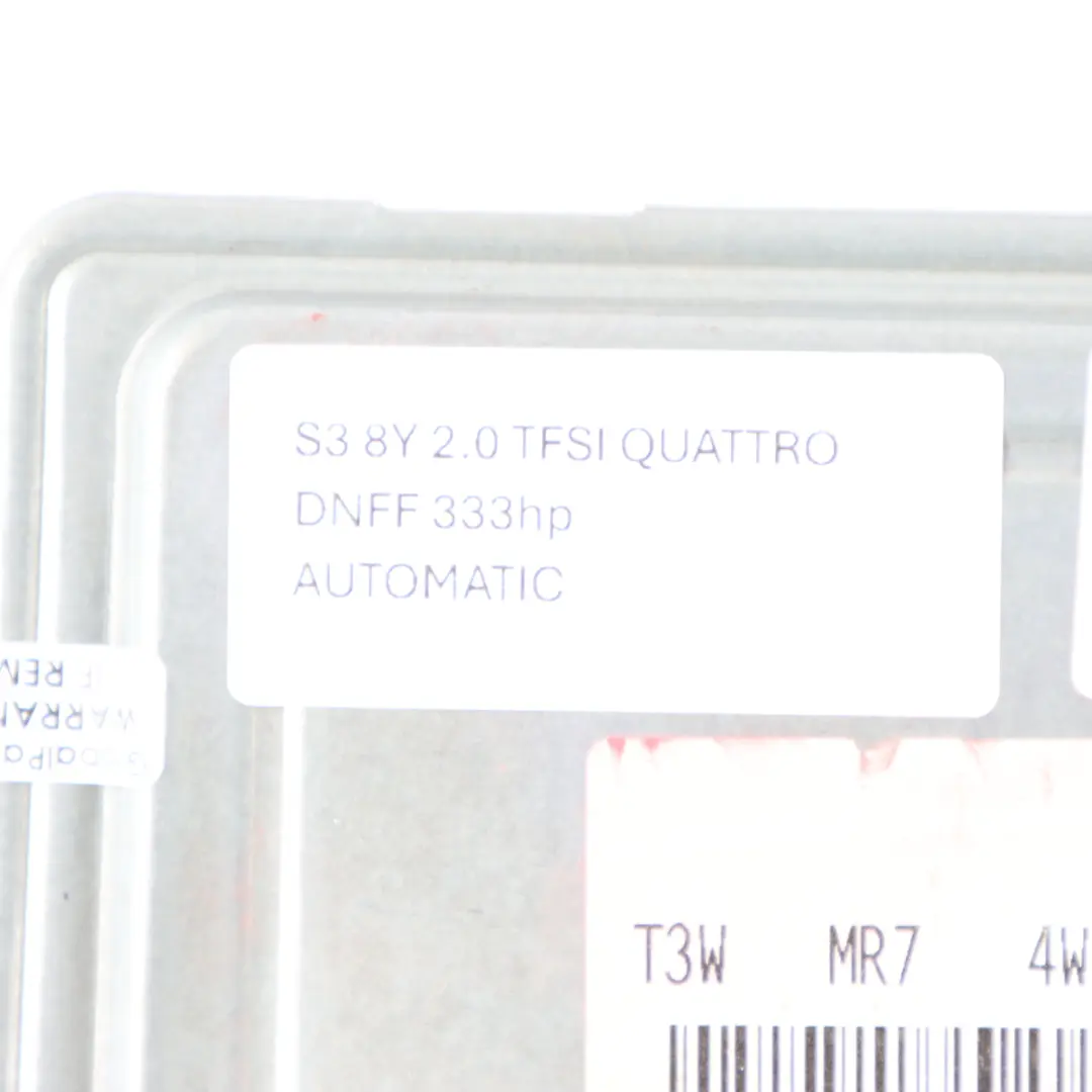 8Y 2.0 TFSI DNFF 333HP Quattro Engine Control Unit ECU to Audi S3 with Part number 06K907425AA Audi S3 8Y 2.0 TFSI DNFF 333HP Quattro Engine Control Unit ECU - SKU 06K907425AA-1 - Part number 06K907425AA