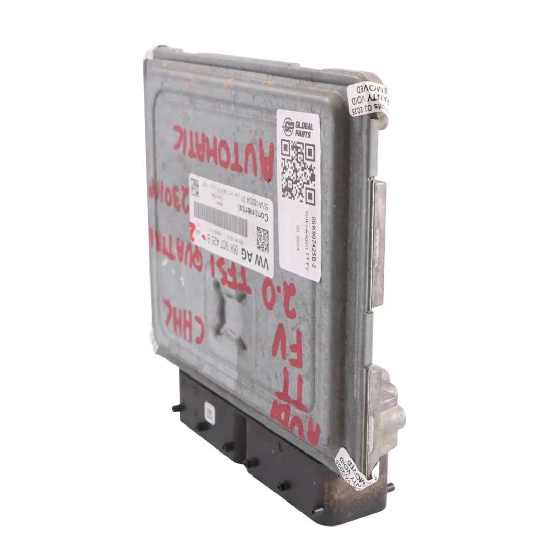  Kit ECU Moteur Audi TT FV 8S 2.0 TFSI CHHC 230HP Quattro Clé BCM - SKU 06K907425B-2 - Numéro de pièce 06K907425B
