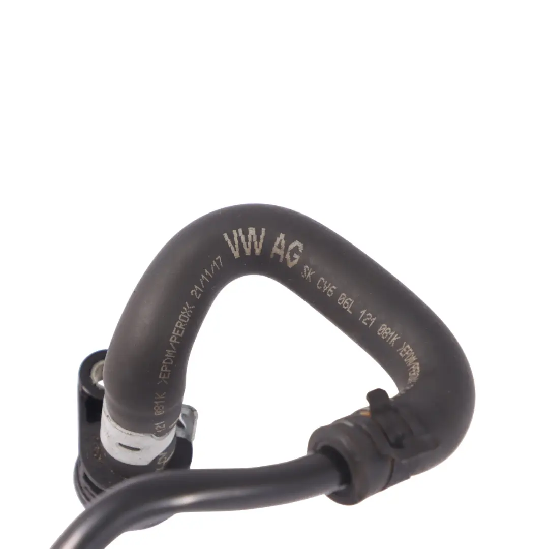 Water Cooling Line Vacuum Breather Pipe Hose to Audi Q5 FY 2.0 TFSI with Part number 06L121081K Audi Q5 FY 2.0 TFSI Water Cooling Line Vacuum Breather Pipe Hose - SKU 06L121081K - Part number 06L121081K