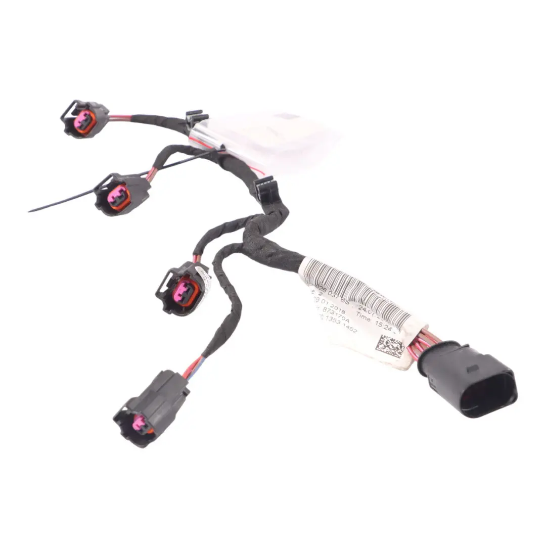 Arnés cableado inyectores combustible gasolina Audi Q5 FY 2.0 TFSI para con número de pieza 06L971627M Arnés cableado inyectores combustible gasolina Audi Q5 FY 2.0 TFSI - SKU 06L971627M - Número de pieza 06L971627M