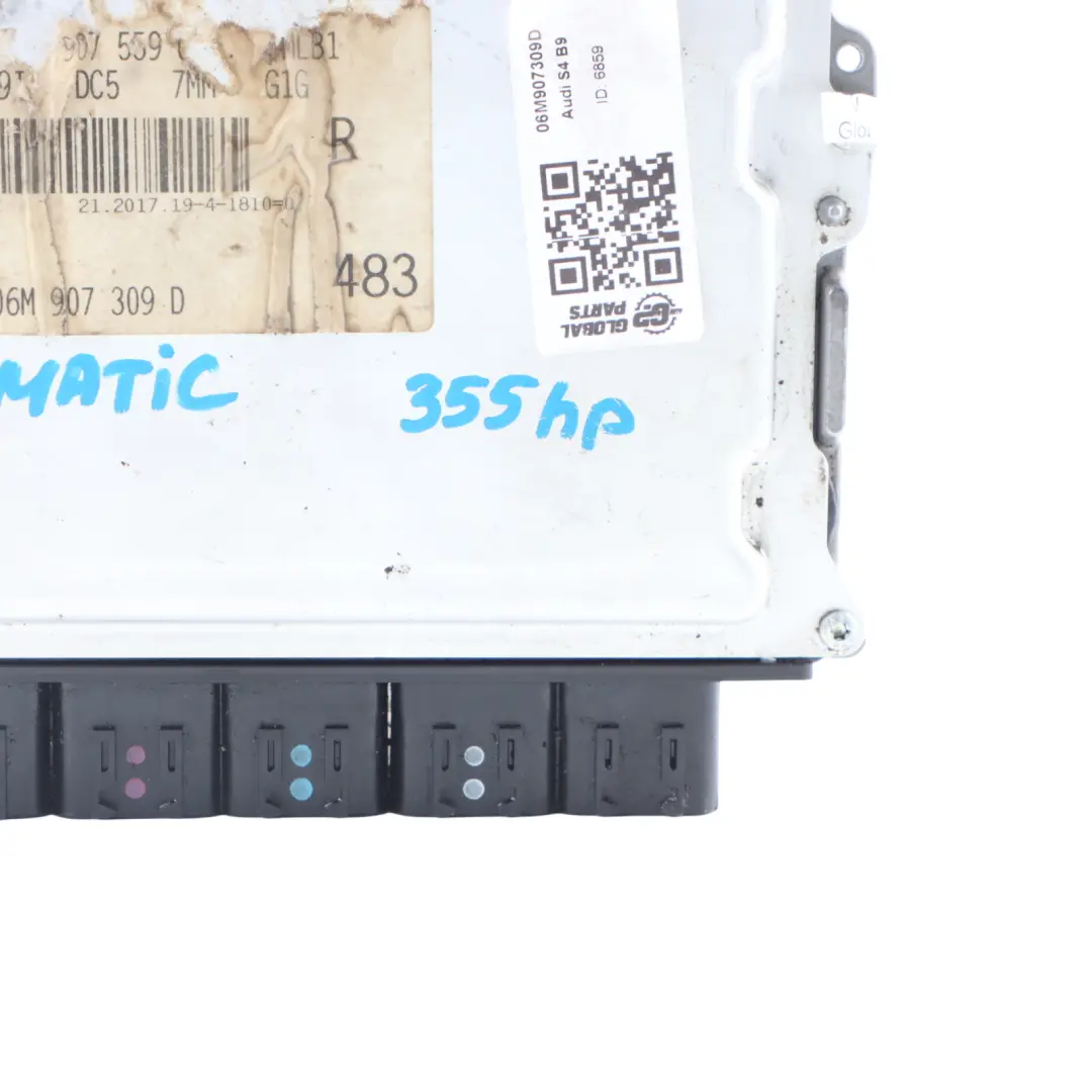 355HP CWGD Quattro Motorsteuergerät ECU für Audi A4 S4 B9 3.0 TFSI mit Teilenummer 06M907309D Audi A4 S4 B9 3.0 TFSI 355HP CWGD Quattro Motorsteuergerät ECU - SKU 06M907309D - Teilenummer 06M907309D