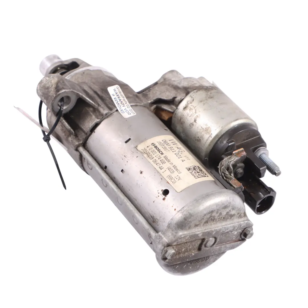 Audi SQ5 FY Starter Motor Engine Diesel Bosch - SKU 06M911021A - Part number 06M911021