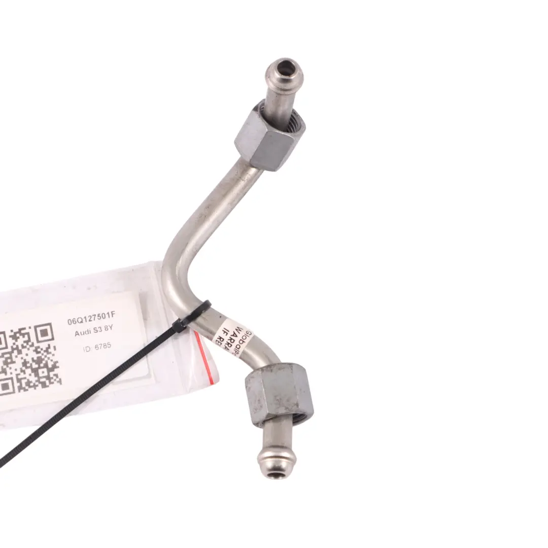 Pump Pipe Hose Line to Volkswagen Skoda Seat Audi 2.0 TSI TFSI Fuel with Part number 06Q127501F Volkswagen Skoda Seat Audi 2.0 TSI TFSI Fuel Pump Pipe Hose Line - SKU 06Q127501F - Part number 06Q127501F