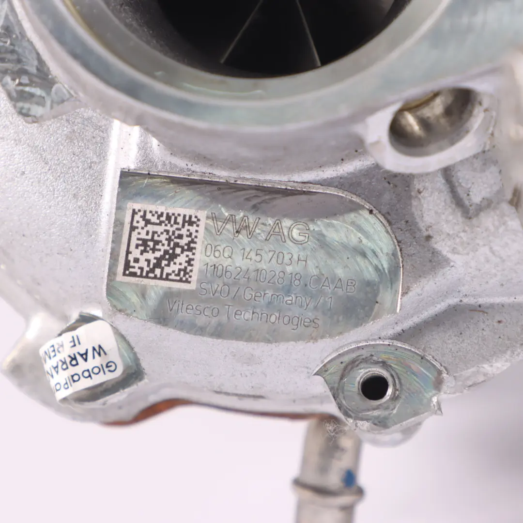 Audi S3 8Y 2.0 TFSI Turbocompresseur Turbo Charger - SKU 06Q145703H - Numéro de pièce 06Q145703H