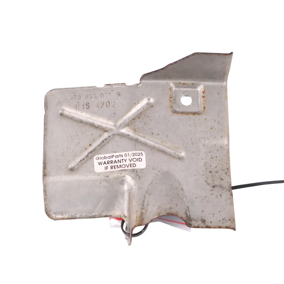  Placa de protección térmica del colector de escape Audi S5 8T - SKU 079253037B - Número de pieza 079253037B
