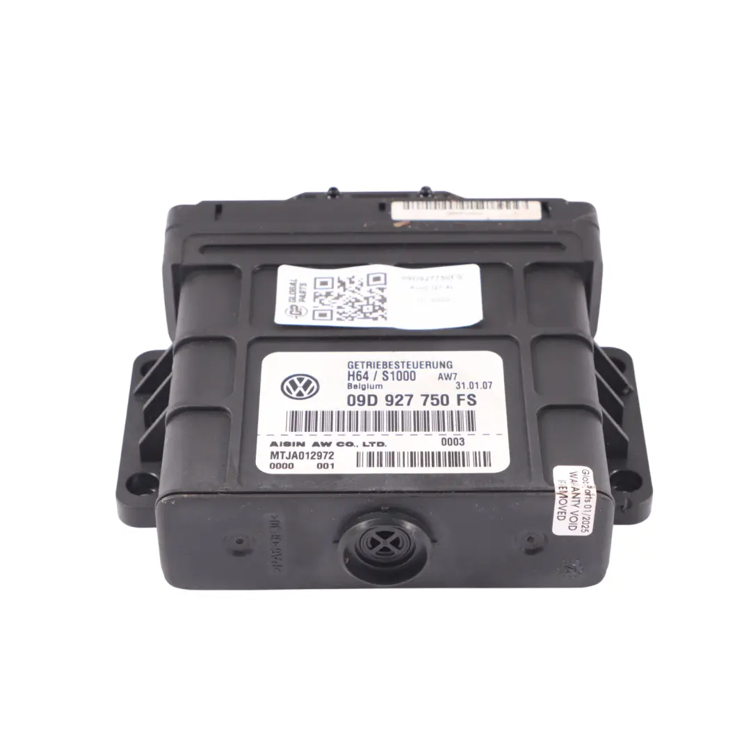 Transmission Module Controller Unit to Audi Q7 4L Automatic with Part number 09D927750FS Audi Q7 4L Automatic Transmission Module Controller Unit - SKU 09D927750FS - Part number 09D927750FS
