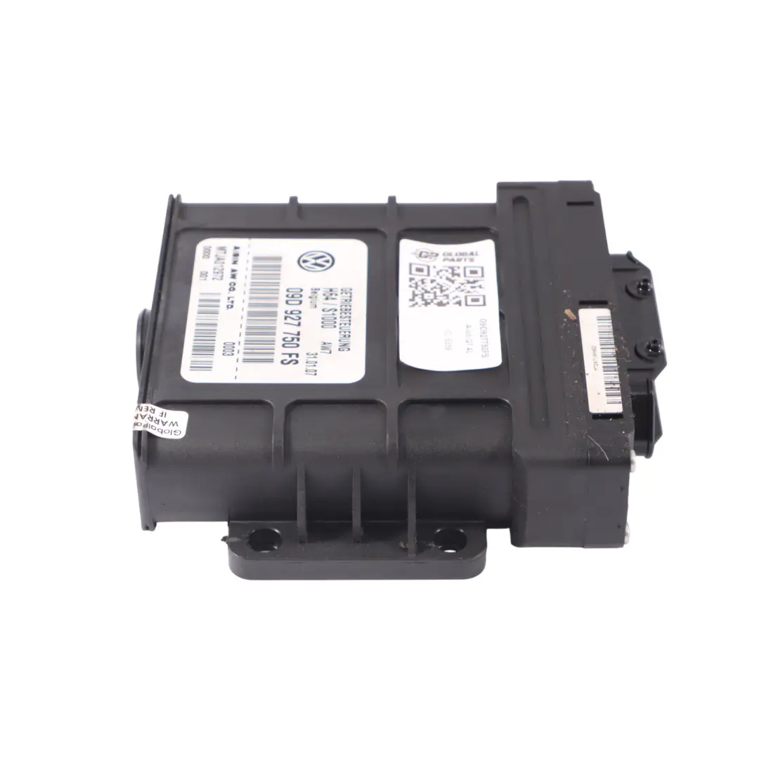 Unidad controladora módulo transmisión automática para Audi Q7 4L con número de pieza 09D927750FS Audi Q7 4L Unidad controladora módulo transmisión automática - SKU 09D927750FS - Número de pieza 09D927750FS