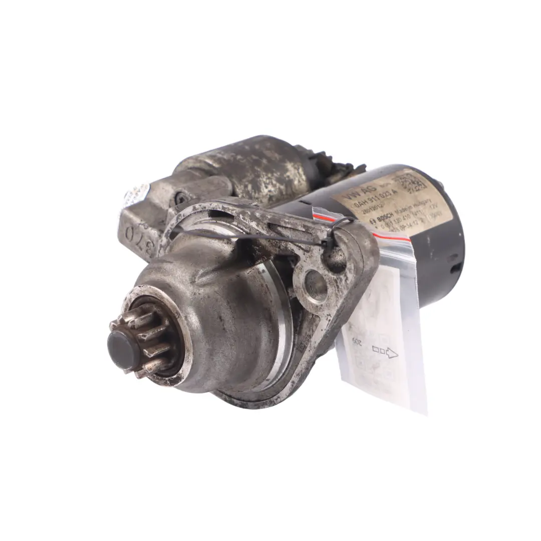 VW Volkswagen Touran 1T 1.2 TFSI CBZB Moteur de démarreur - SKU 0AH911023A - Numéro de pièce 0AH911023A