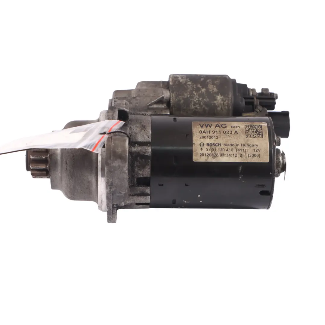 VW Volkswagen Touran 1T 1.2 TFSI CBZB Moteur de démarreur - SKU 0AH911023A - Numéro de pièce 0AH911023A