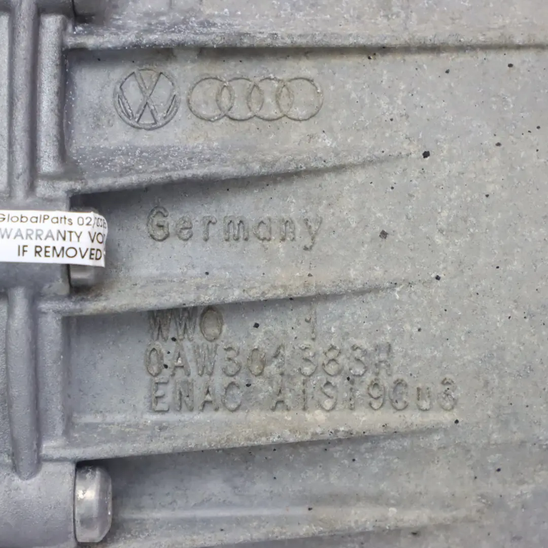 Audi A4 B8 A5 8T 2.0 TDI Boîte Automatique Multitronic NYM GARANTIE - SKU 0AW300048F - Numéro de pièce 0AW300048F