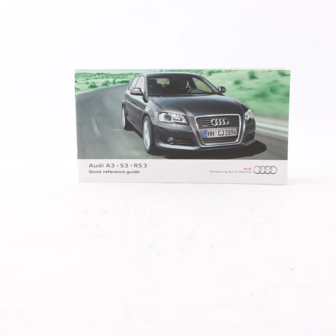 Owner's Handbook Manual Service Booklet Pouch Case Wallet Set to Audi A3 8P with Part number 1125618PA20 Audi A3 8P Owner's Handbook Manual Service Booklet Pouch Case Wallet Set - SKU 1125618PA20-1 - Part number 1125618PA20