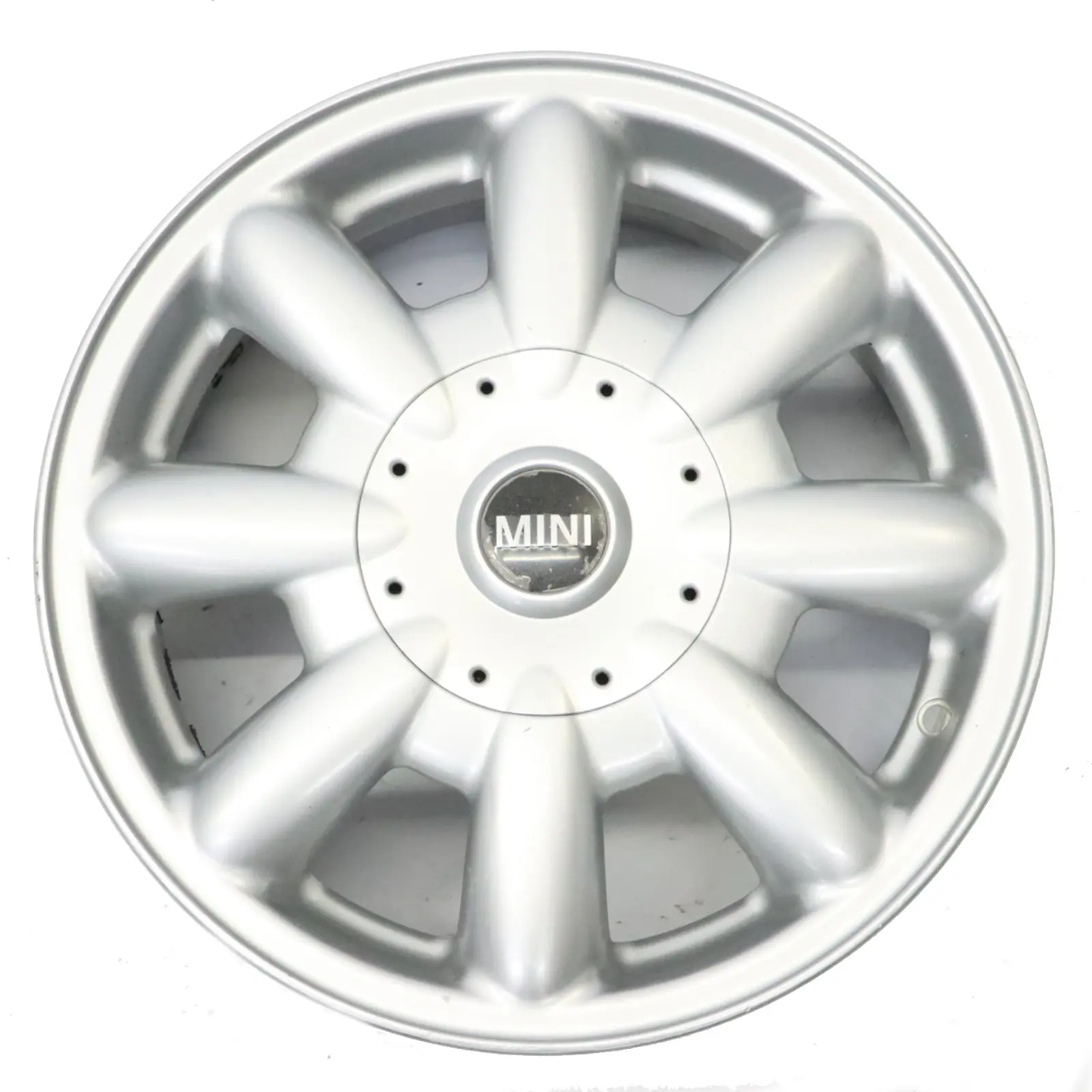 Mini Cooper One R50 R52 Argento Cerchio AlluMini o 15 " 5,5J ET: 45 8-Speiche 82