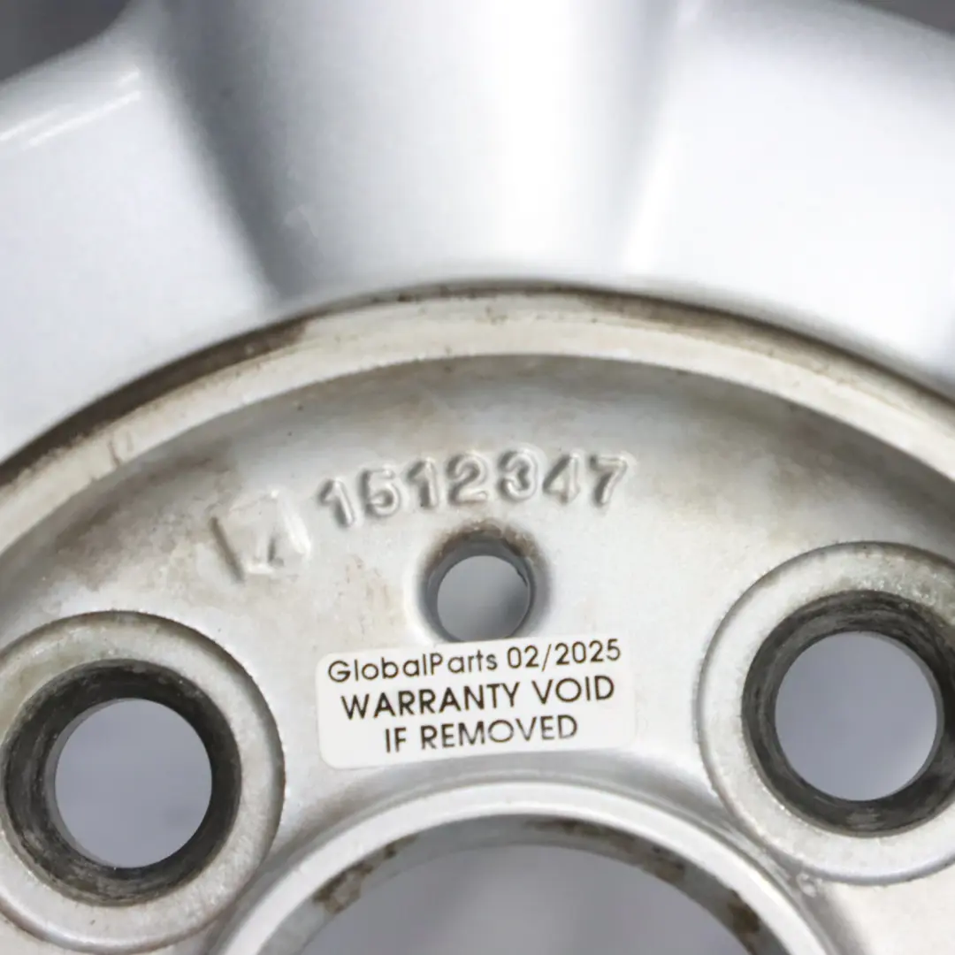 Mini Cooper One R50 R52 Jante en alliage l?ger argent 51/2JX15 ET:45 - SKU 1512347-2 - Numéro de pièce 1512347