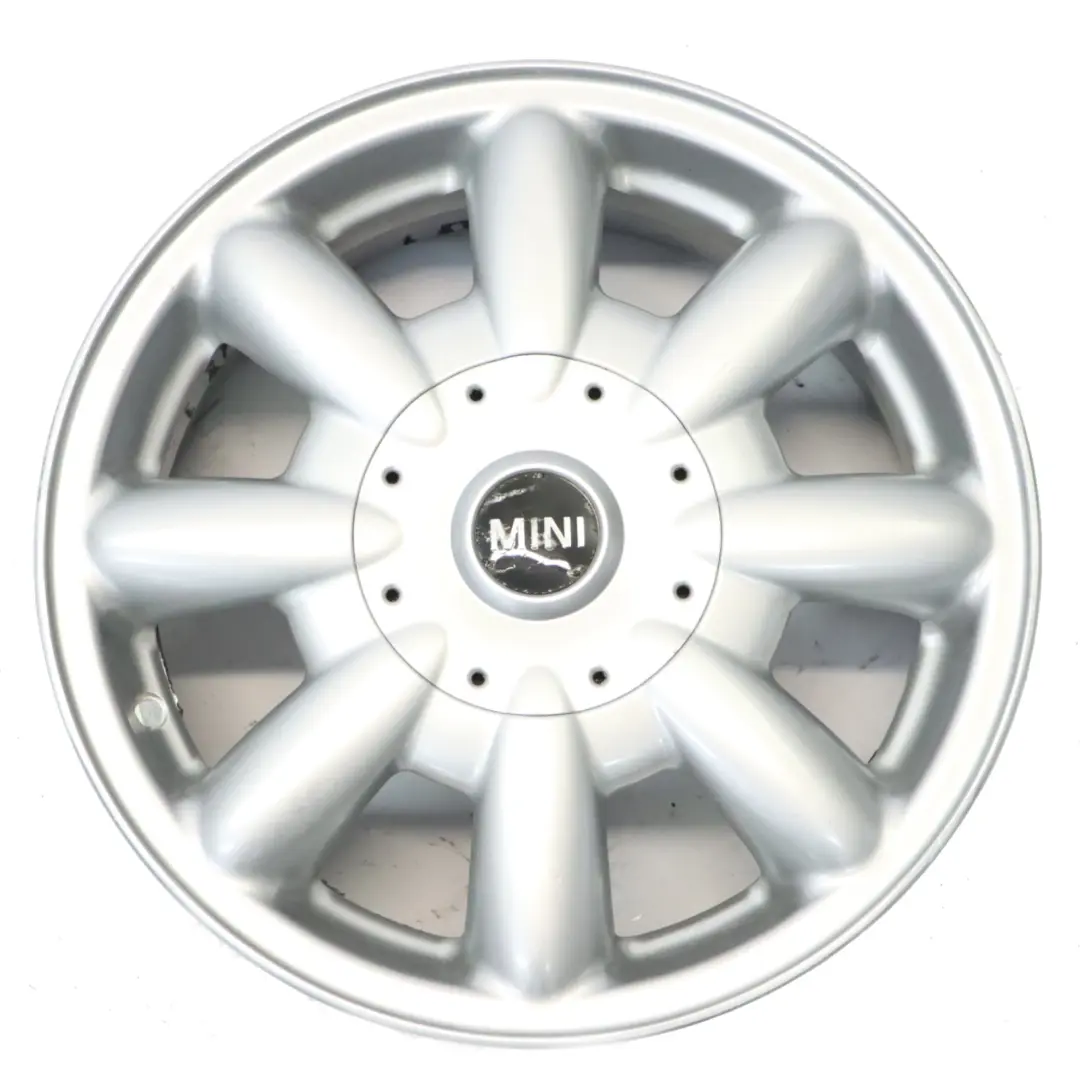 Mini Cooper One R50 R52 Silver Wheel Alloy Rim 15" 5,5J ET:45 8-Spoke 82 - SKU 1512347-3 - Part number 1512347