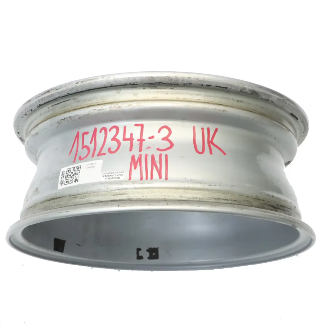 Mini Cooper One R50 R52 Silver Wheel Alloy Rim 15" 5,5J ET:45 8-Spoke 82 - SKU 1512347-3 - Part number 1512347