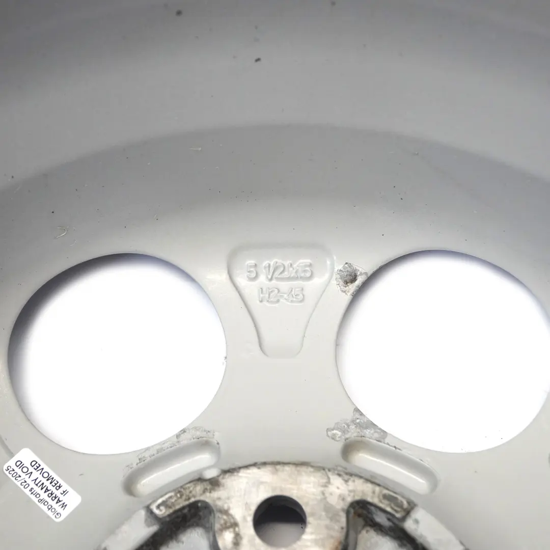Mini Cooper R50 R55 R56 R57 Silver Wheel Alloy Rim 15" 5,5J ET:45 7-Hole 81 - SKU 1512458-1 - Part number 1512458