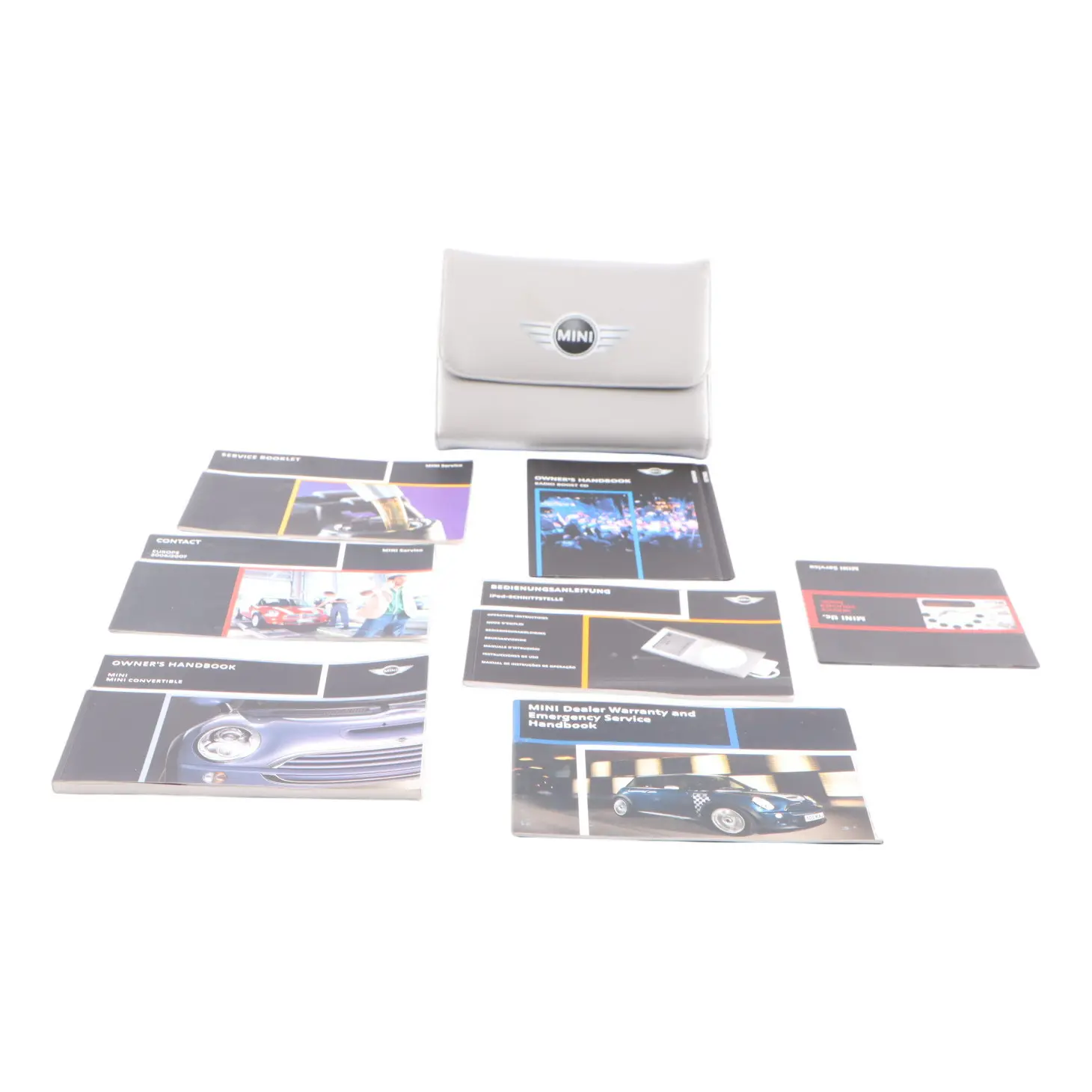 Mini R50 R53 Service Booklet R53 Owner's Handbook Set Pouch Case 0159844