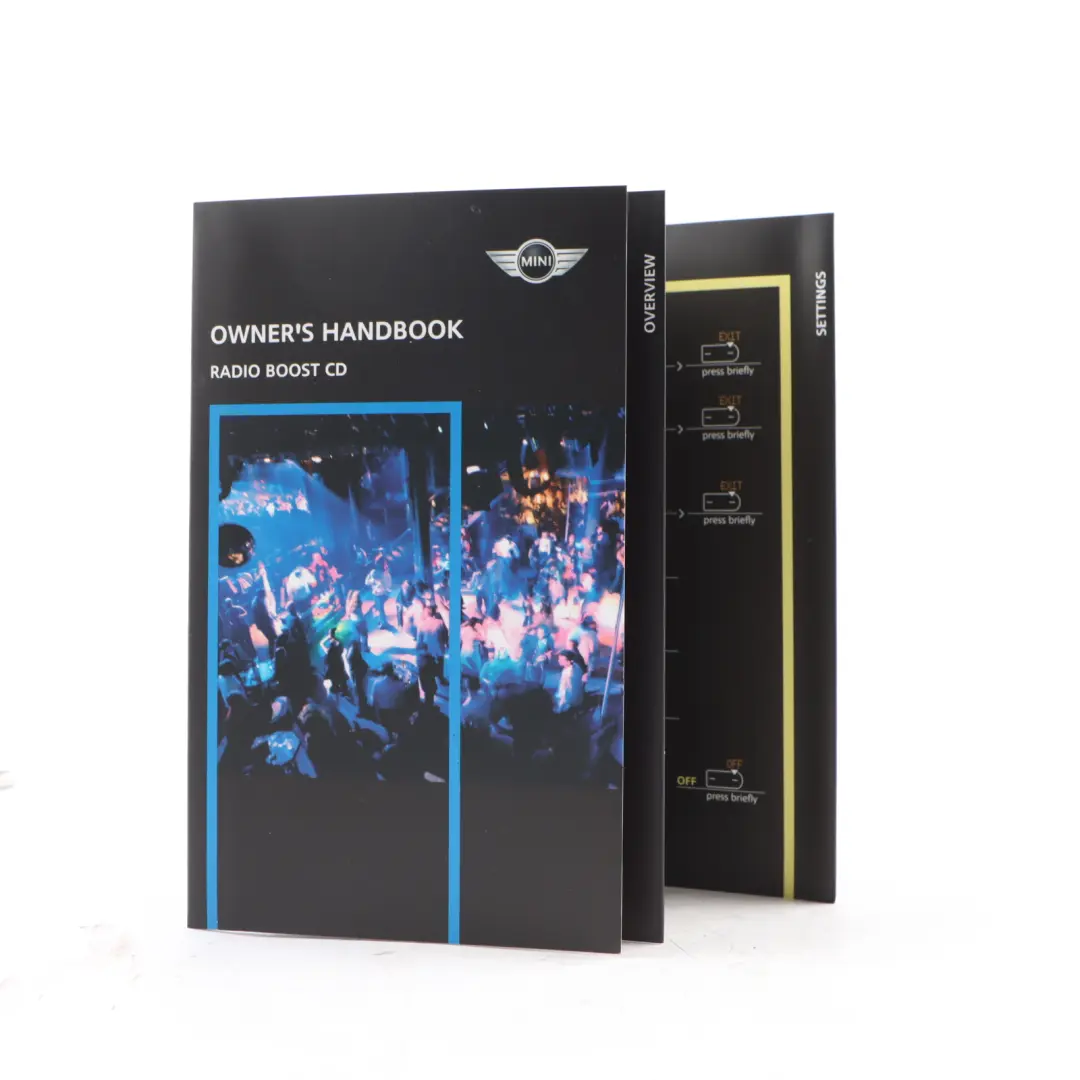 Mini R50 R53 Service Booklet R53 Owner's Handbook Set Pouch Case 0 - SKU 159844 - Part number 0159844