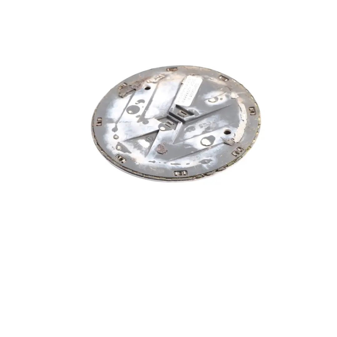 VW Volkswagen Logo Rear Genuine Emblem Harvest Moon Beige - B1M - SKU 1C0853630M-HMB - Part number 1C0853630M