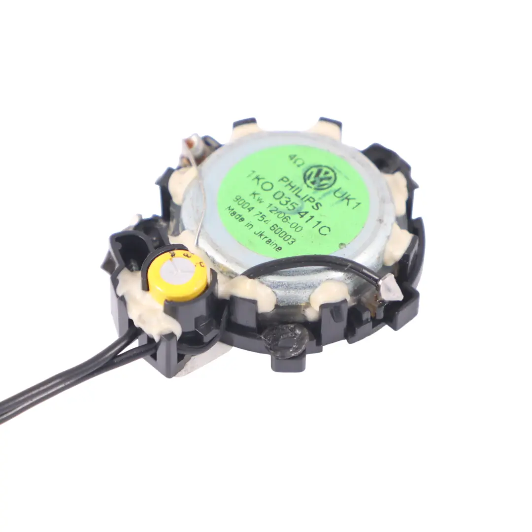 Altavoz de agudos de puerta delantera izquierda para Volkswagen Golf 5 con número de pieza 1K0035411C Volkswagen Golf 5 Altavoz de agudos de puerta delantera izquierda - SKU 1K0035411C - Número de pieza 1K0035411C
