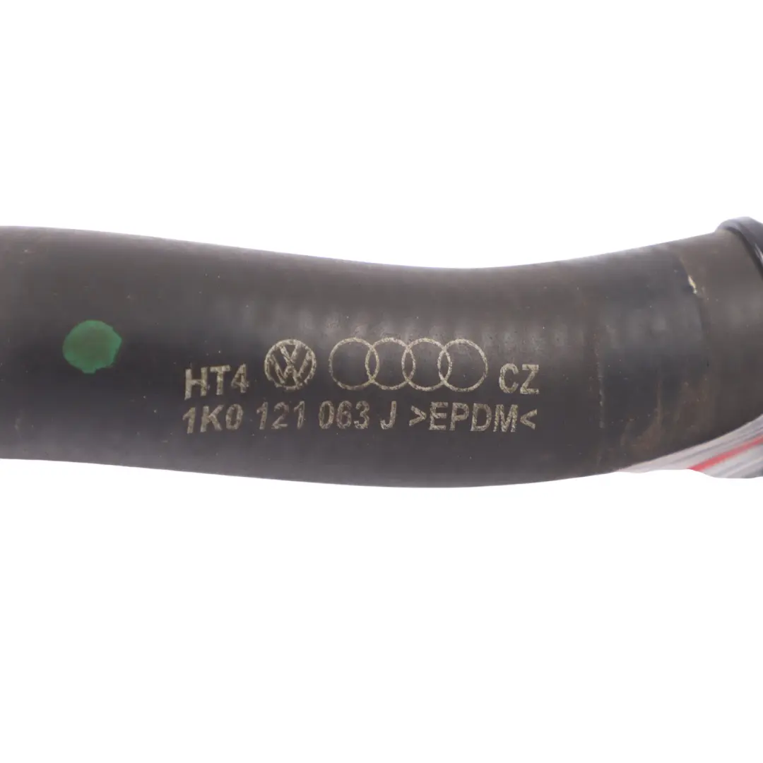 Water Coolant Hose Pipe Line Tube to Audi TT 8J with Part number 1K0121063J Audi TT 8J Water Coolant Hose Pipe Line Tube - SKU 1K0121063J - Part number 1K0121063J