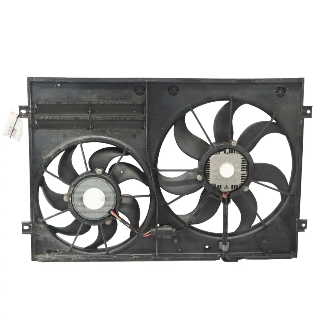 Audi TT 8J Engine Cooling Radiator Fan Shroud Coolant Panel 1K0121205AQ - SKU 1K0121205AB - Part number 1K0121205AB