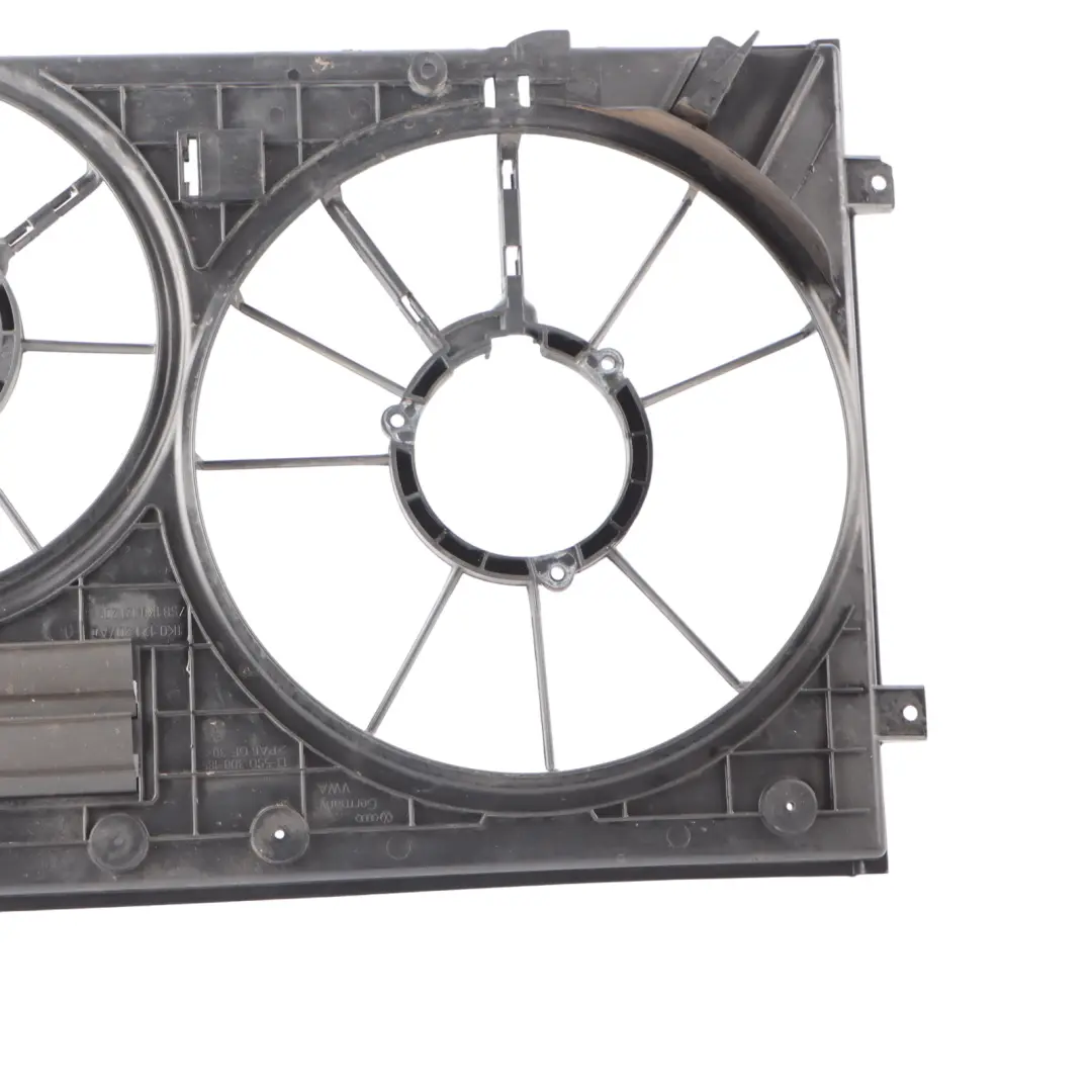 Skoda Octavia II Radiator Fan Cooling Coolant Fan Unit Shroud Motor 1K0121205AD - SKU 1K0121205AD-1 - Part number 1K0121205AD-1