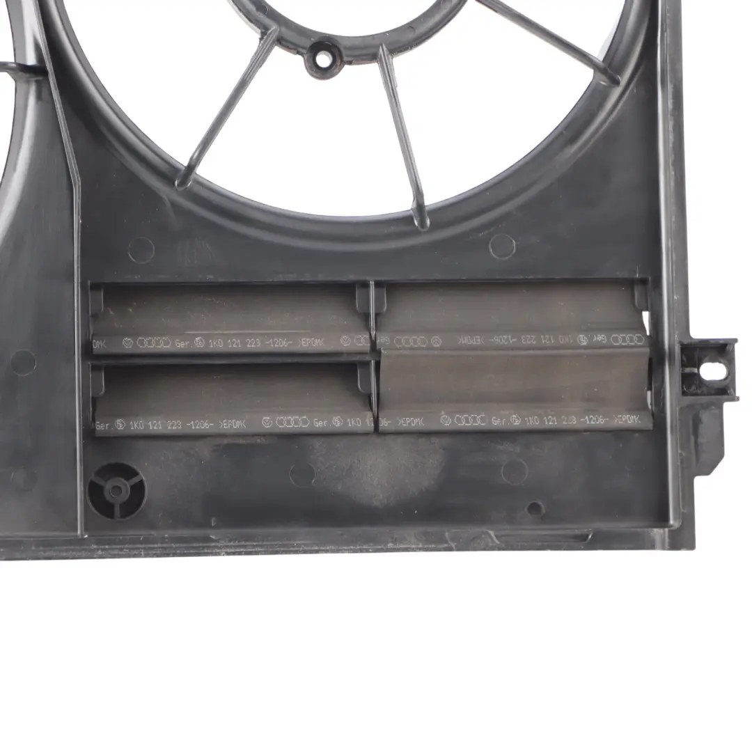 Skoda Octavia II Radiator Fan Cooling Coolant Fan Unit Shroud Motor 1K0121205AD - SKU 1K0121205AD-1 - Part number 1K0121205AD-1