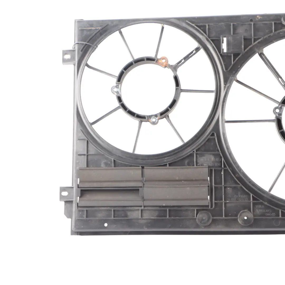 Skoda Octavia II Radiator Fan Cooling Coolant Fan Unit Shroud Motor 1K0121205AD - SKU 1K0121205AD-1 - Part number 1K0121205AD-1