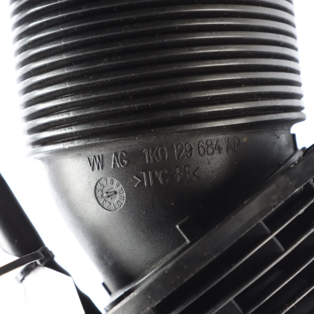 Intake Pipe Hose to Volkswagen Touran 1T 1.2 TSI Air with Part number 1K0129684AP Volkswagen Touran 1T 1.2 TSI Air Intake Pipe Hose - SKU 1K0129684AP - Part number 1K0129684AP