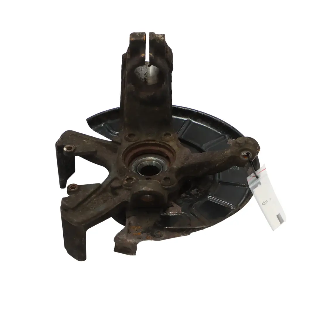 VW Golf 1K Soporte rueda delantera derecha Suspensión Montaje Muñón - SKU 1K0407256P - Número de pieza 1K0407256P