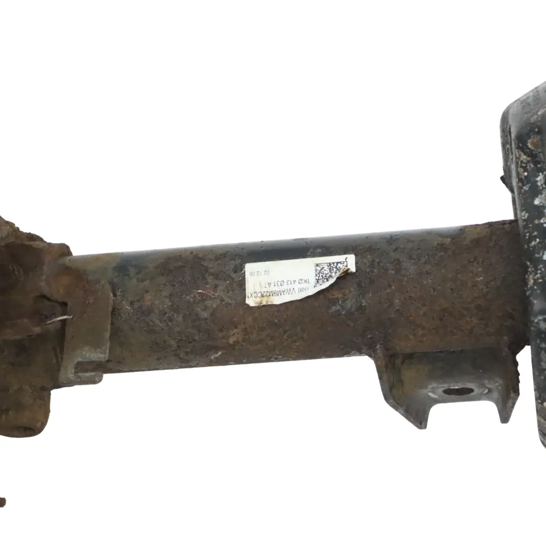 Audi A3 8P 1.6 TDI Jambe de suspension avant gauche Jambe de force Moyeu de roue - SKU 1K0413031AT - Numéro de pièce 1K0413031AT