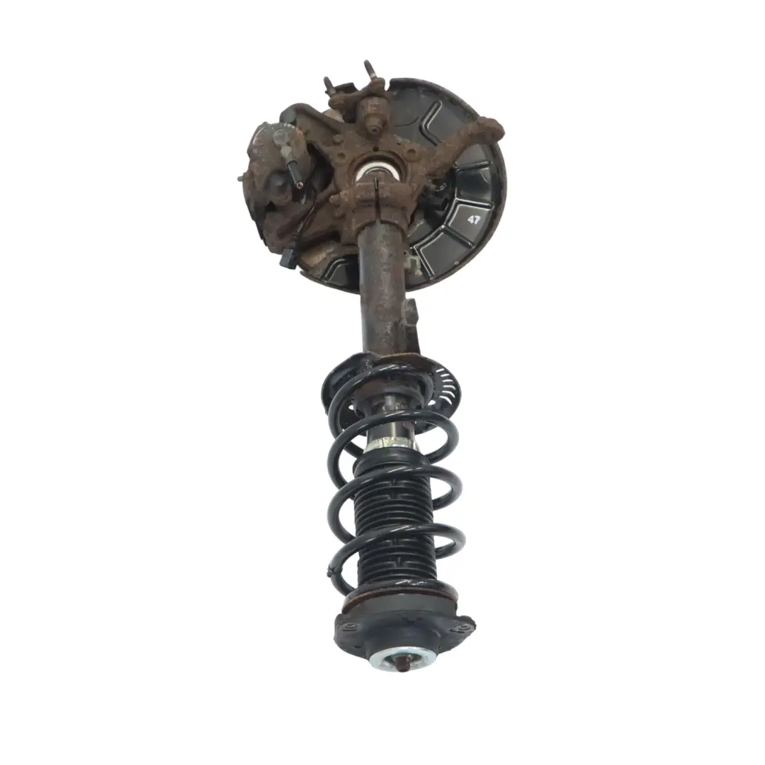 Audi A3 8P 1.6 TDI Jambe de suspension avant gauche Jambe de force Moyeu de roue - SKU 1K0413031AT - Numéro de pièce 1K0413031AT