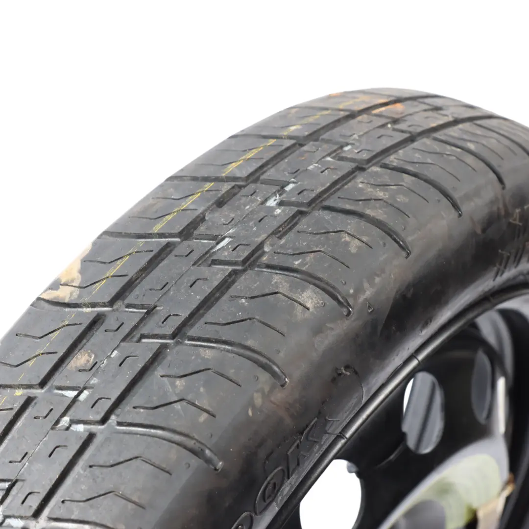 Saver Spare Wheel R16 4J Hankook 125/70 to Audi Volkswagen Space with Part number 1K0501027S Audi Volkswagen Space Saver Spare Wheel R16 4J Hankook 125/70 - SKU 1K0501027S - Part number 1K0501027S