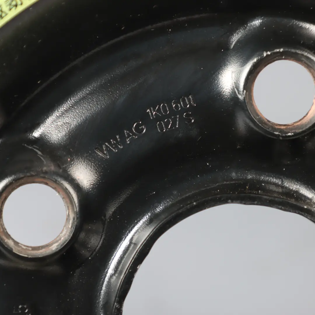Saver Spare Wheel R16 4J Hankook 125/70 to Audi Volkswagen Space with Part number 1K0501027S Audi Volkswagen Space Saver Spare Wheel R16 4J Hankook 125/70 - SKU 1K0501027S - Part number 1K0501027S