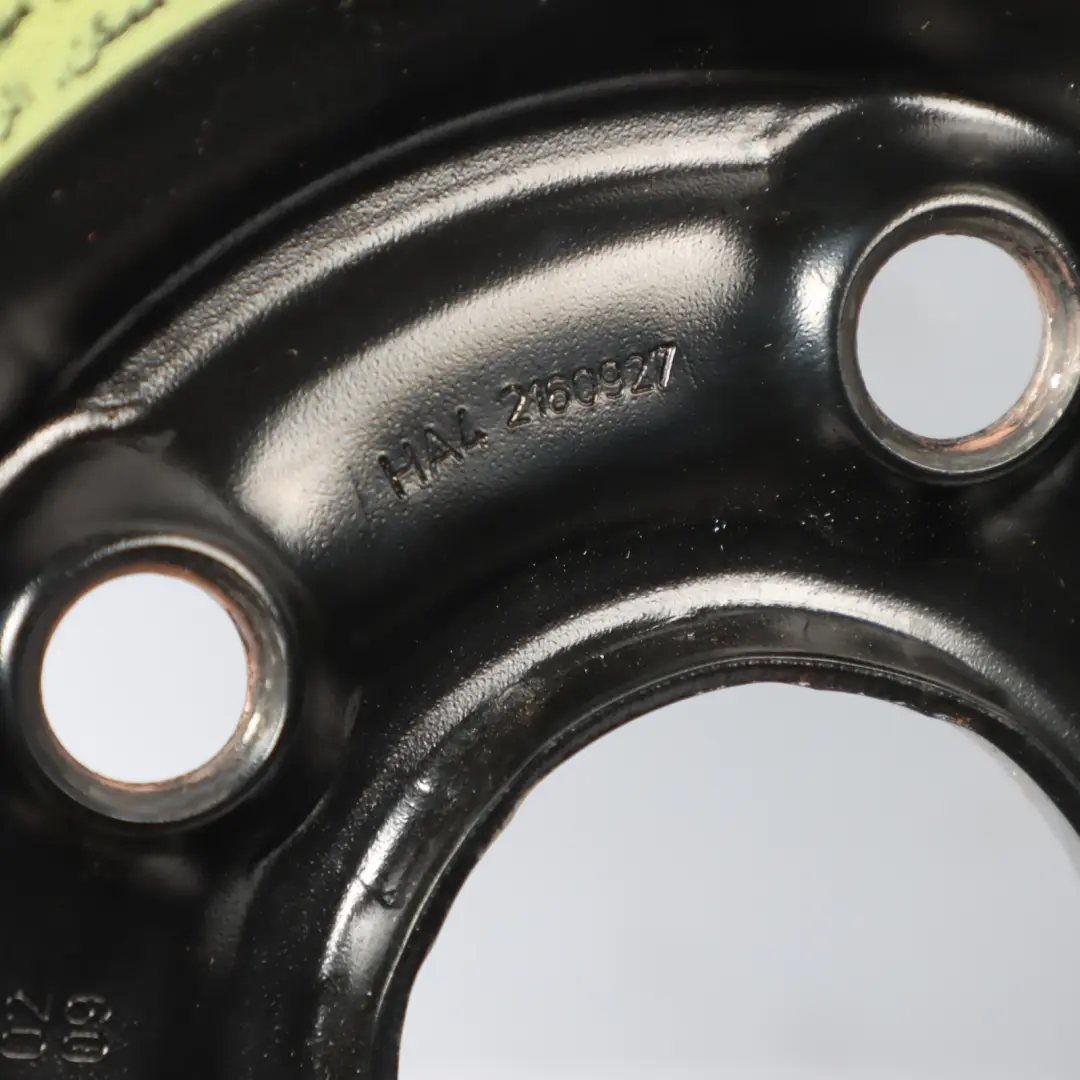 Saver Spare Wheel R16 4J Hankook 125/70 to Audi Volkswagen Space with Part number 1K0501027S Audi Volkswagen Space Saver Spare Wheel R16 4J Hankook 125/70 - SKU 1K0501027S - Part number 1K0501027S