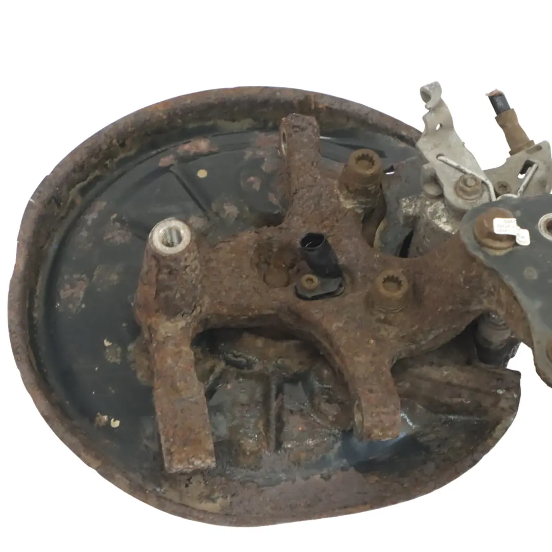 Audi A3 8P 1.6 TDI Suspensión Trasera Izquierda Pata Portaruedas Cubo Disco - SKU 1K0505435AB-2 - Número de pieza 1K0505435AB