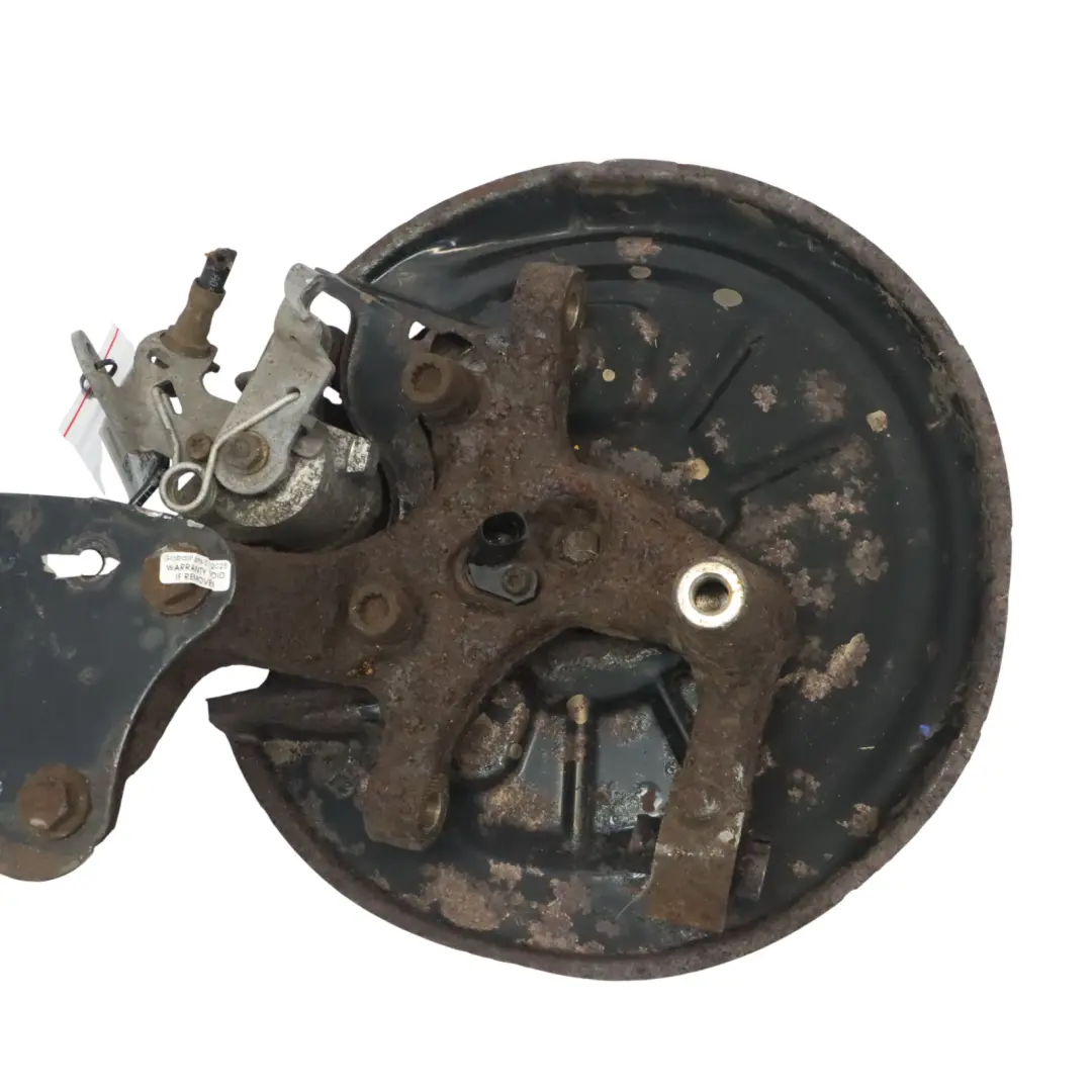 Audi A3 8P 1.6 TDI Suspensión Trasera Derecha Pata Soporte de Rueda Cubo Disco - SKU 1K0505436AB-2 - Número de pieza 1K0505436AB