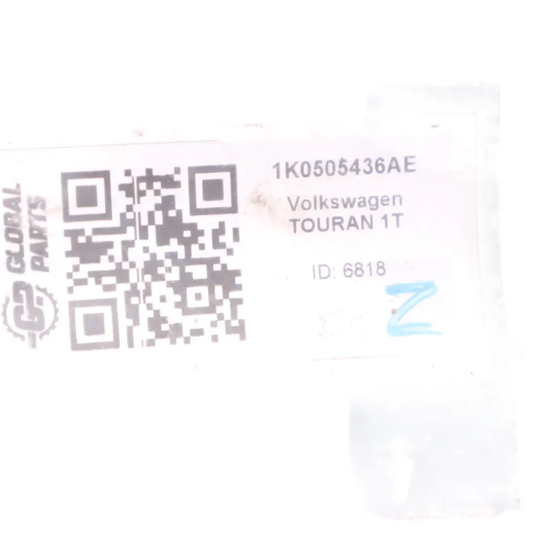 Volkswagen Touran 1T Buje Rueda Eje Muñón Trasero Derecho - SKU 1K0505436AE - Número de pieza 1K0505436AE