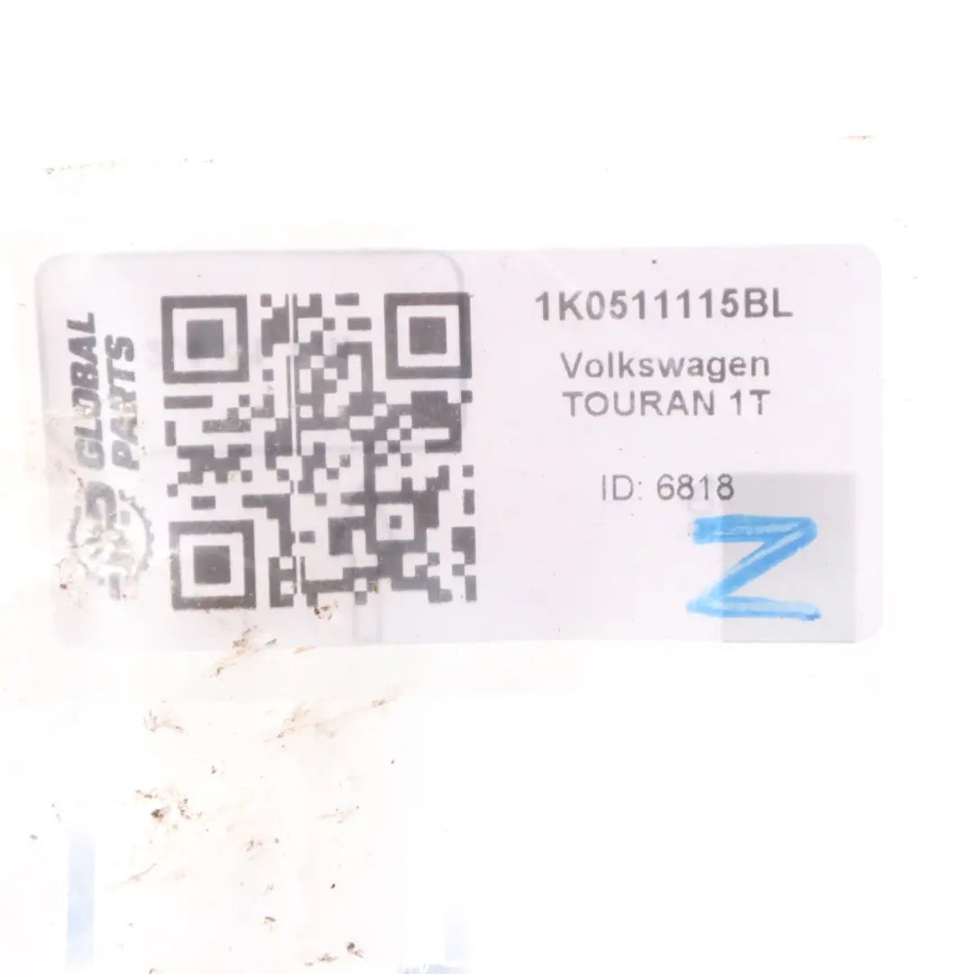 Suspension Coil Spring Set Rear Left Right N/O/S to VW Touran 1T with Part number 1K0511115BL VW Touran 1T Suspension Coil Spring Set Rear Left Right N/O/S - SKU 1K0511115BL - Part number 1K0511115BL