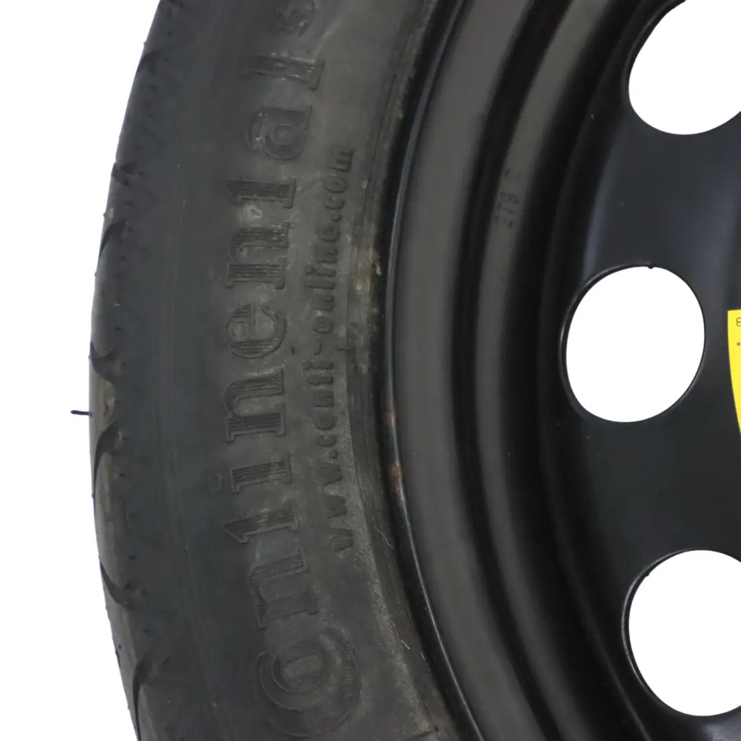 1K Spare Wheel Continental to Golf with Part number 1K0601027F Golf 1K Spare Wheel Continental - SKU 1K0601027F-2 - Part number 1K0601027F